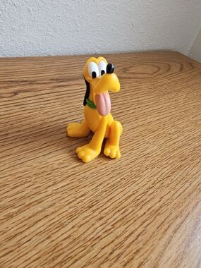 4/$10 Pluto Disney Mickey Mouse Dog Small Toy Figure 3 Inch